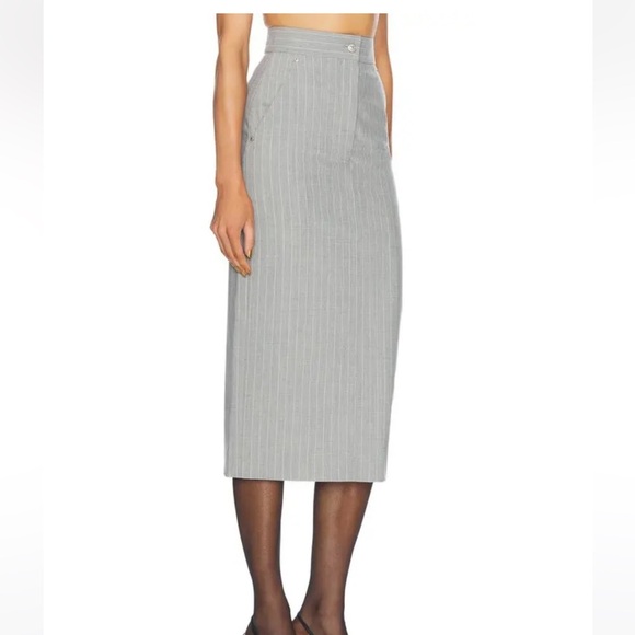 MOSCHINO JEANS
Midi Skirt In Grey Sz 2 - Picture 1 of 12